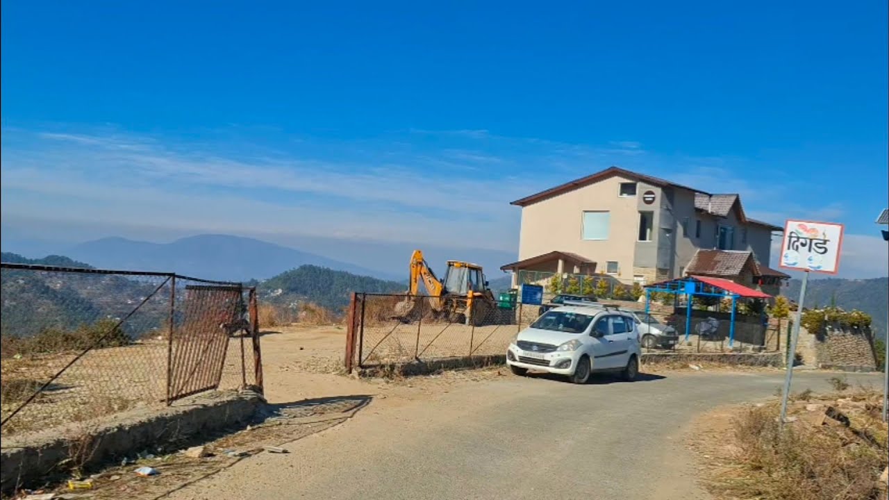 Land for sale in uttrakhand || Himalya view point Mukteshwar,,पहाड़ों में 600 गज जमीन बिकाऊ के लिए