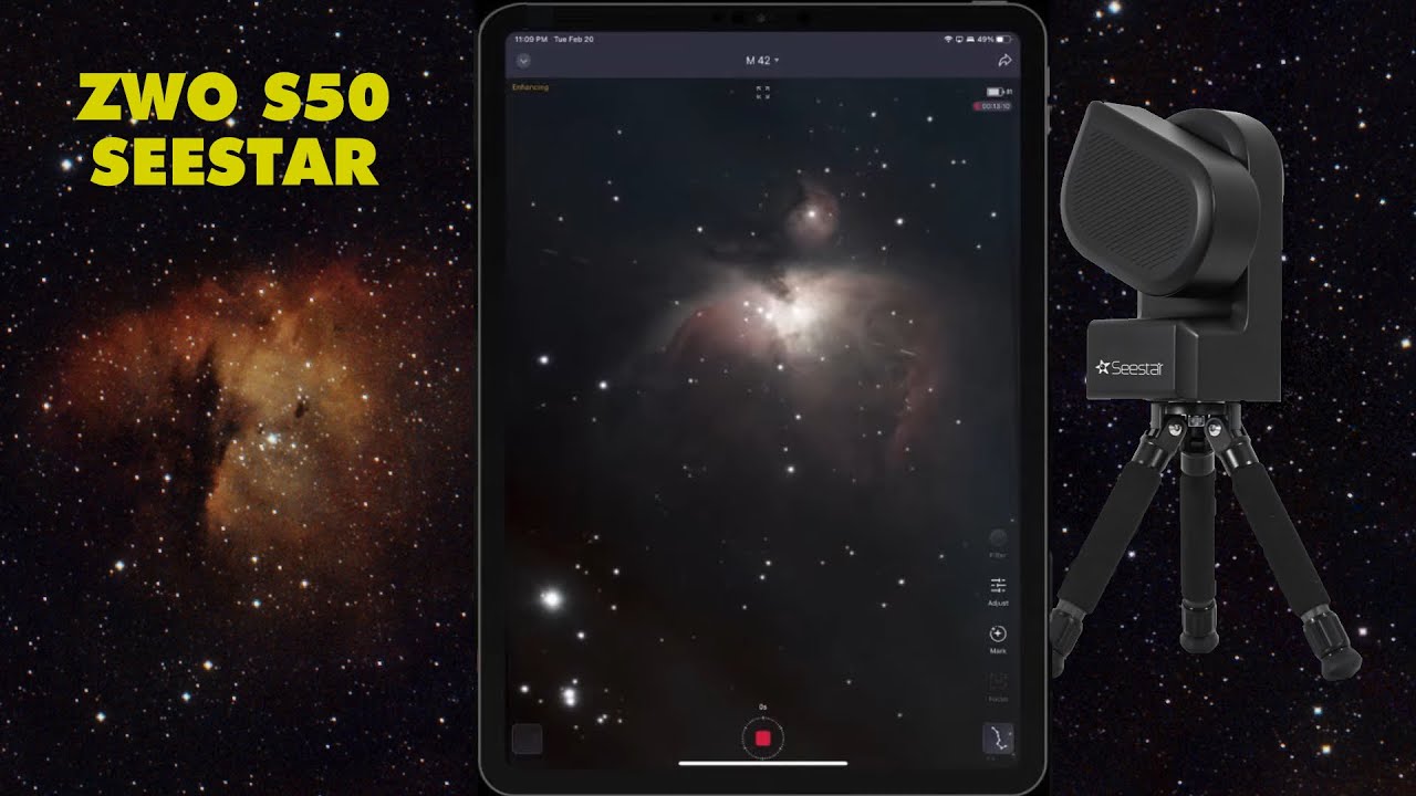 ZWO SeeStar S50 - Imaging the Northern Hemisphere & Orion Nebula
