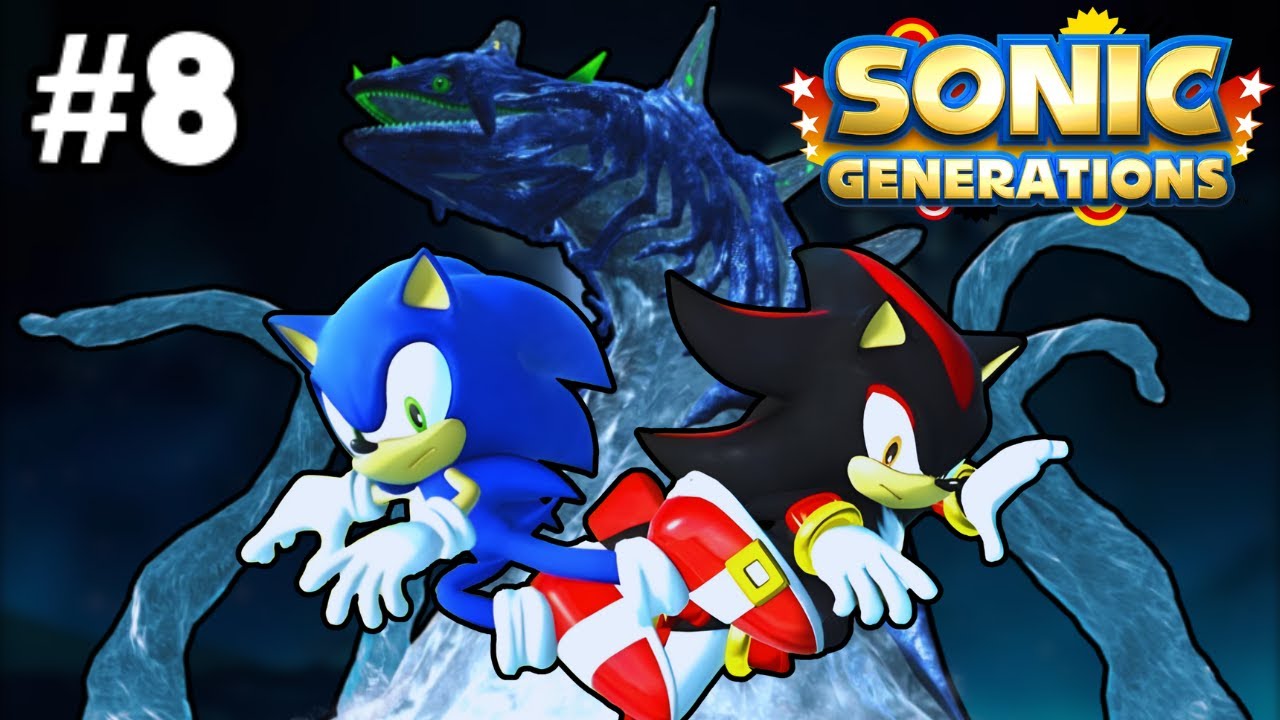 Sonic Generations - Shadow the Hedgehog & Perfect Chaos Boss Fight playthrough