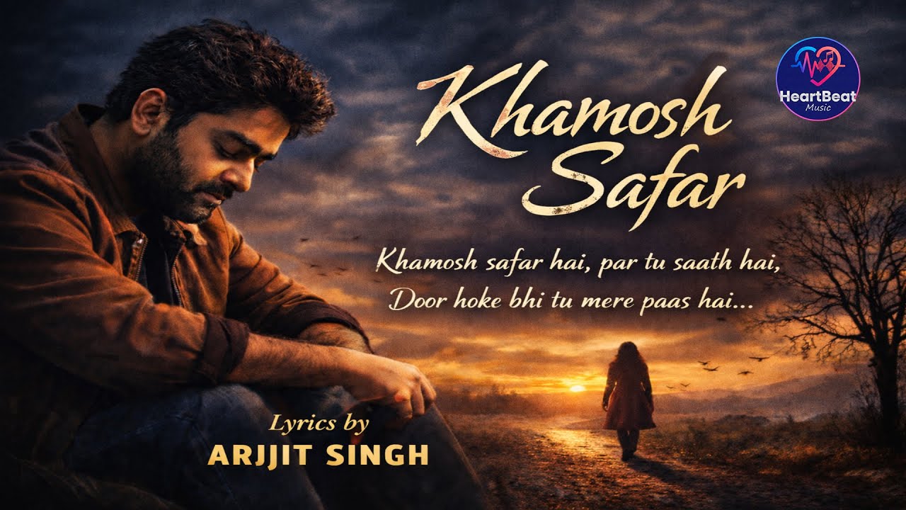 Khamosh Safar Hai Par Tu Sath hai || Lyrics By Arijit Singh || Latest New song 2026