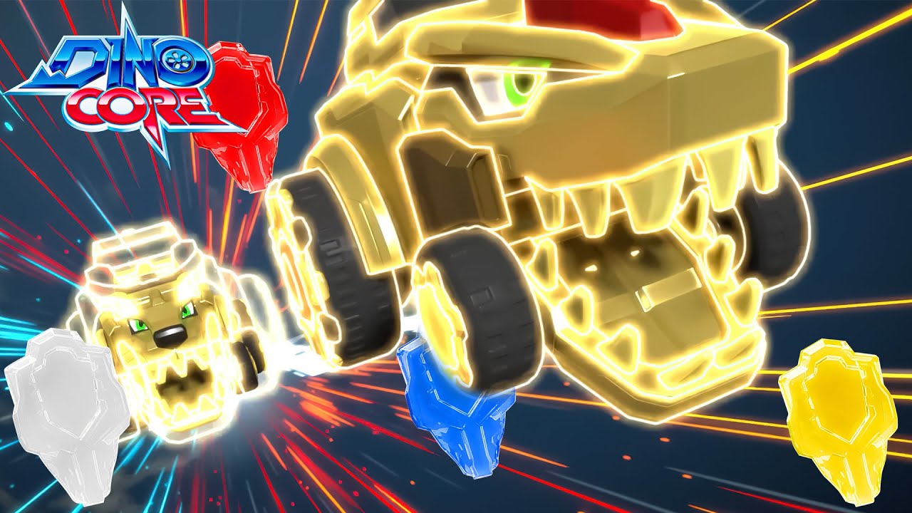 Dinocore 💥 Combine The Power Of Rex And Master Of Legend 💥 Superman Dinosaur Transform