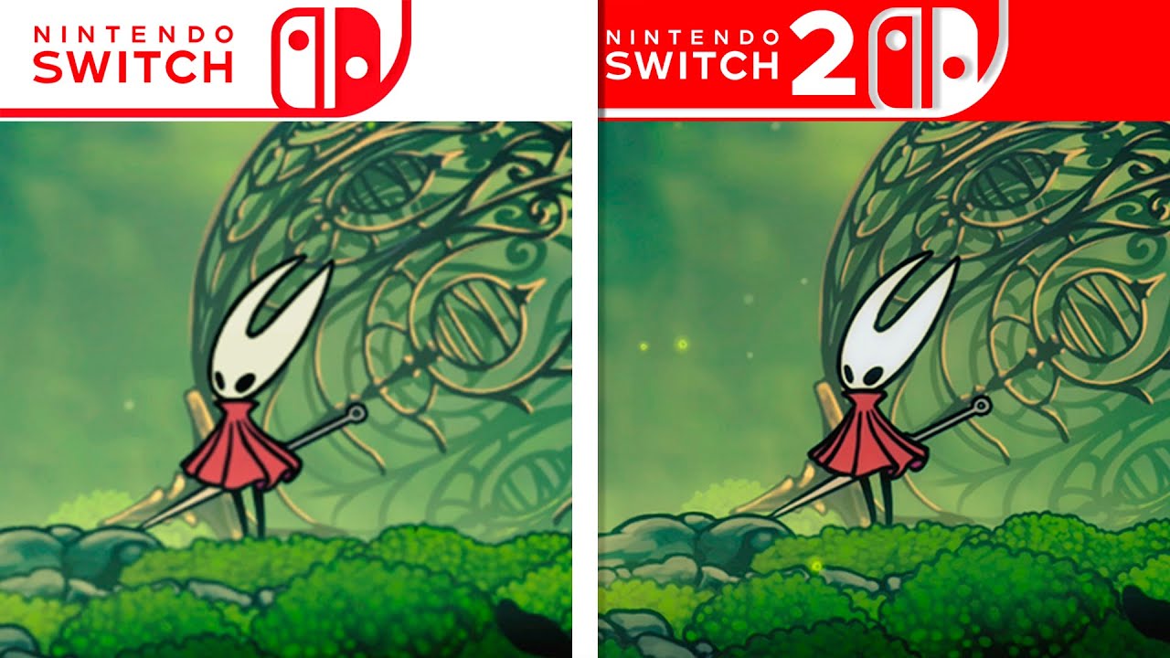 Hollow Knight: Silksong | Switch - Switch 2 | Graphics & Performance Comparison
