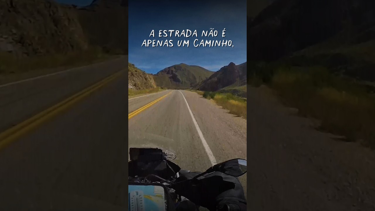A estrada n&atilde;o &eacute; apenas um caminho, ela &eacute; uma met&aacute;fora de vida, cheia de curvas e cheio de destinos.