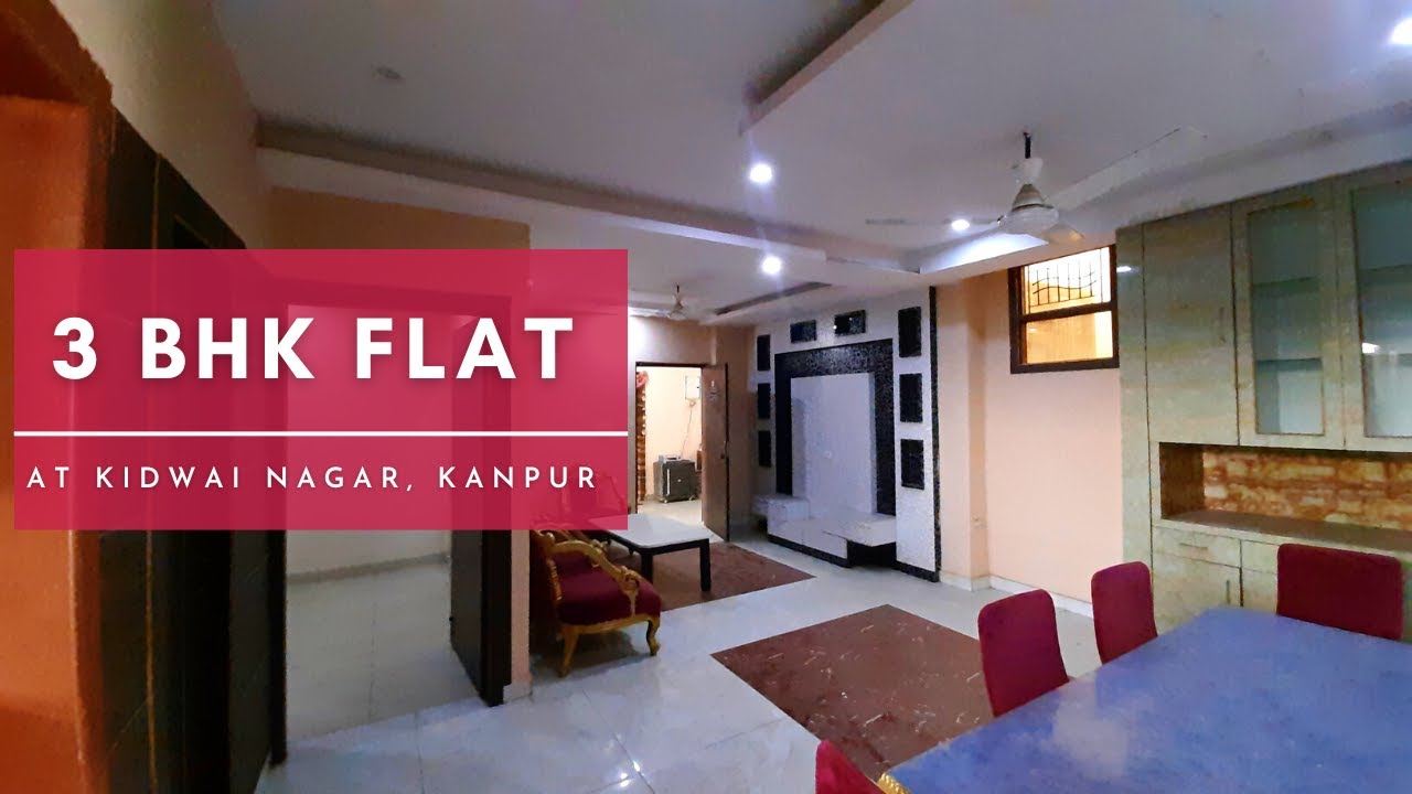 3 bhk flats for sale in kidwai nagar kanpur | 3 bhk flats in kanpur | property in kanpur |3 BHK Flat