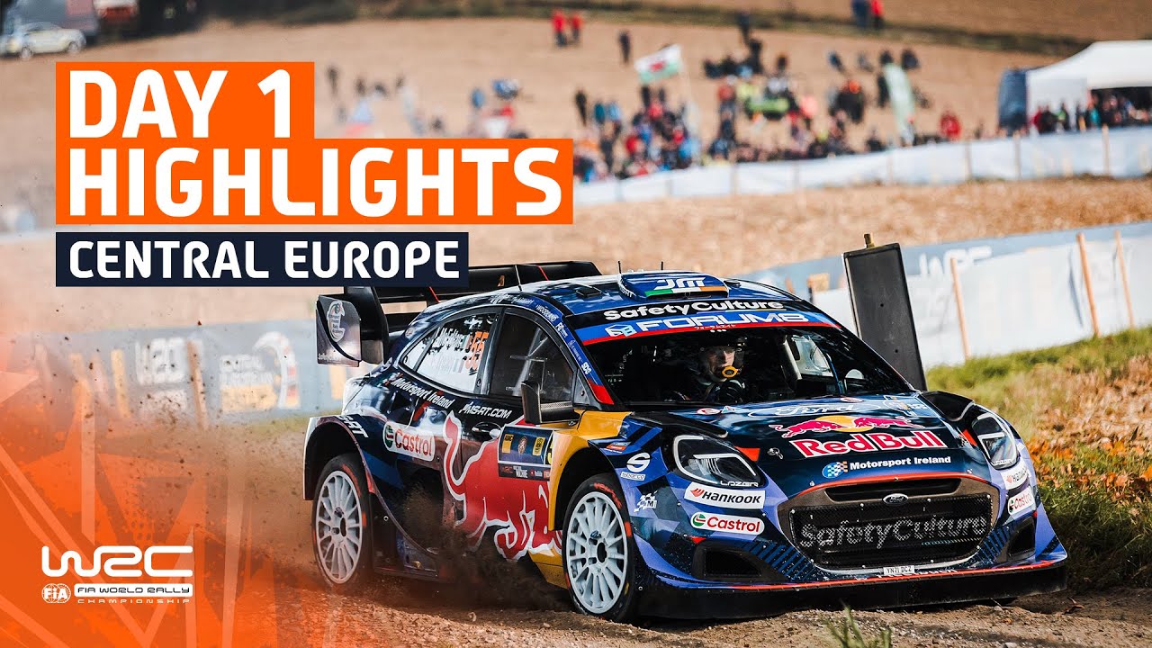Day 1 Highlights | WRC Central European Rally 2025
