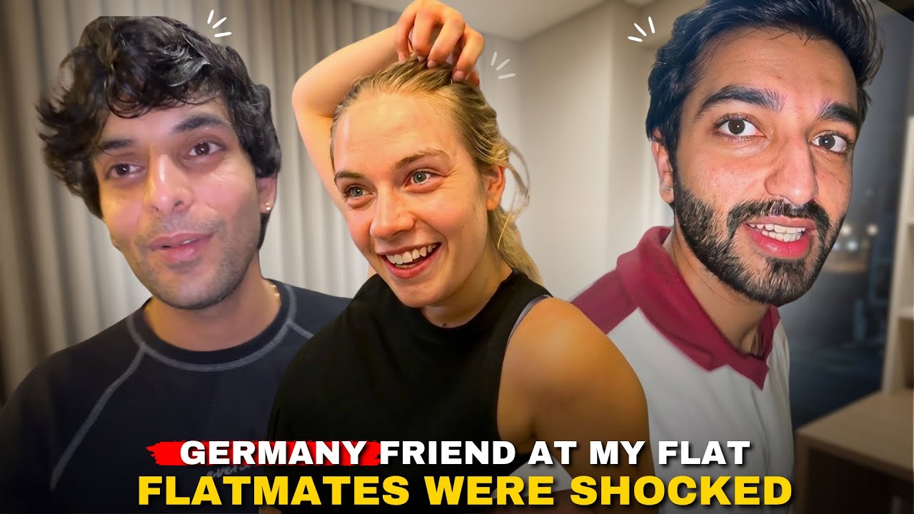 Invited My German Friend to My Flat… My Flatmates Were Shocked 🤣