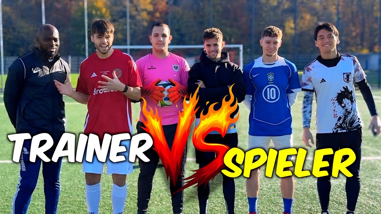 TRAINER vs. SPIELER FUßBALL CHALLENGE