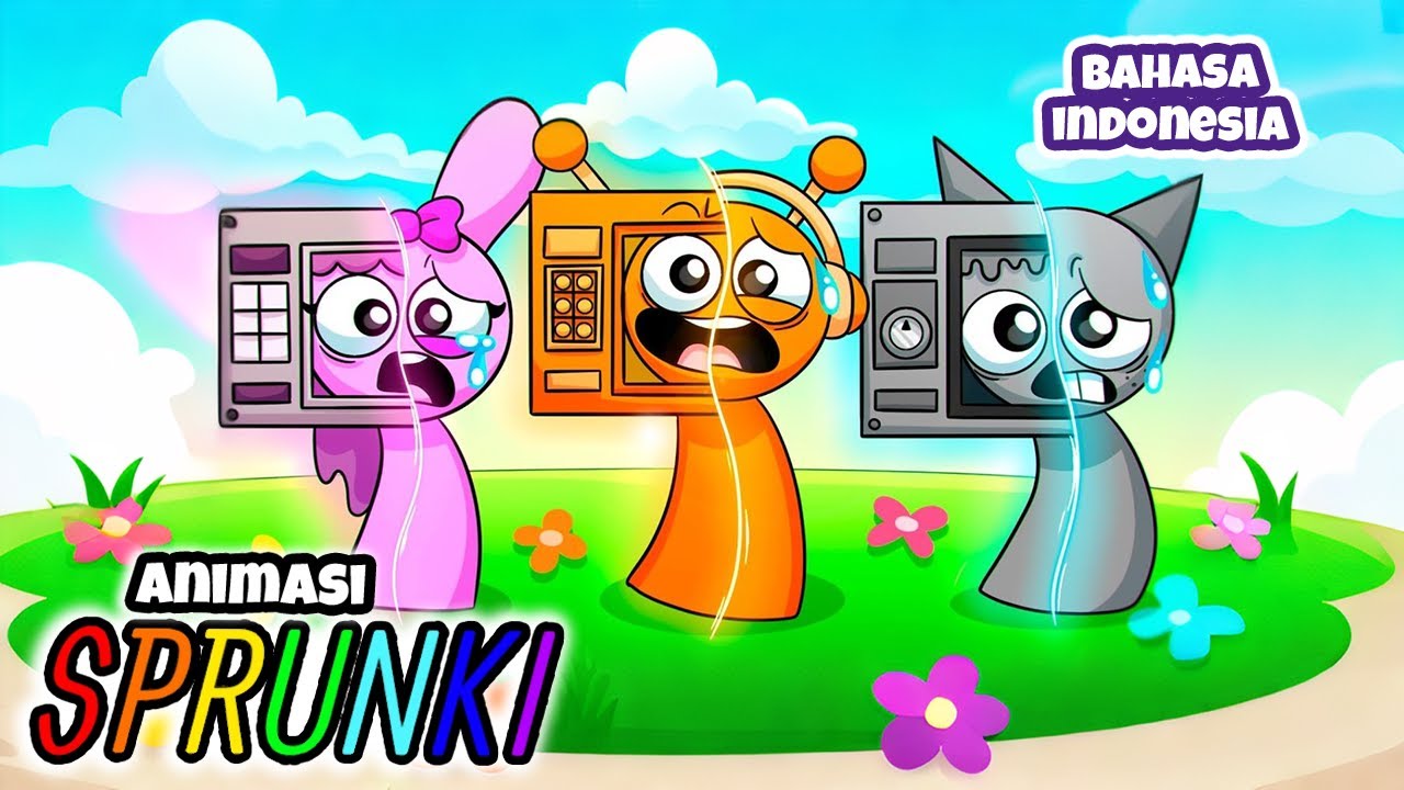 📻 SPRUNKI MICROWAVE ‼️🤯 - Sprunki OC animasi bahasa indonesia