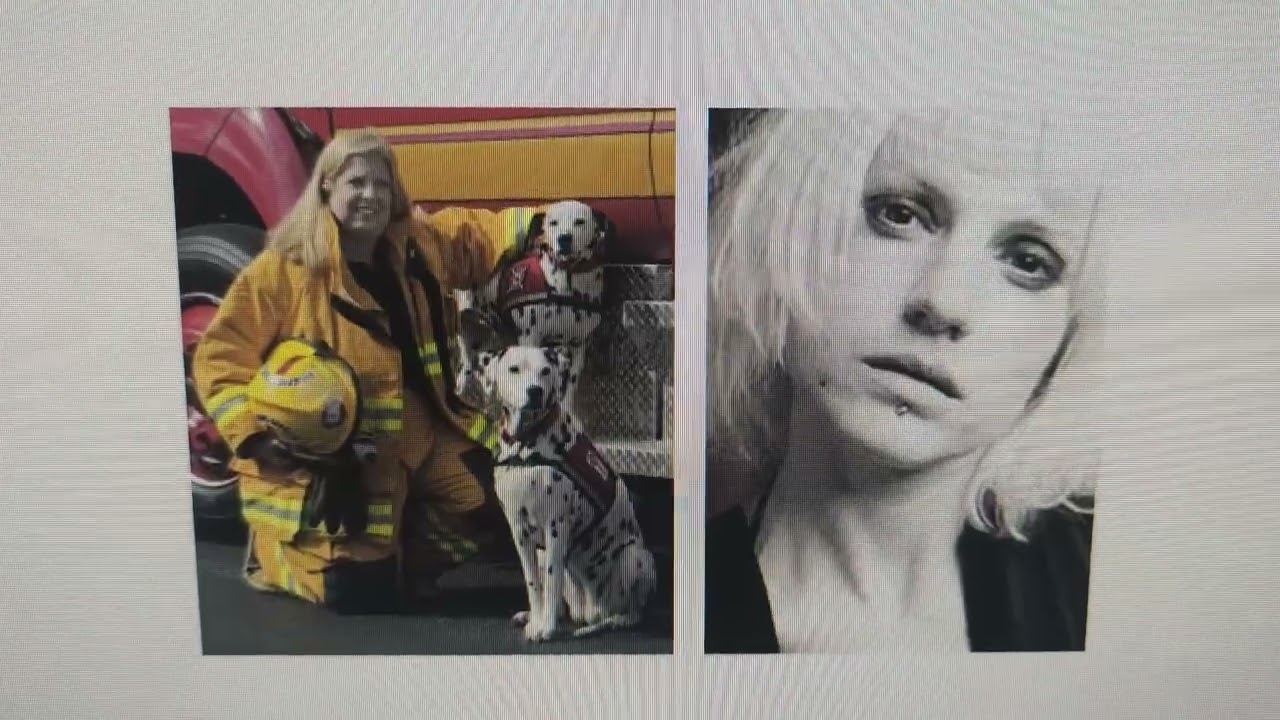 Diana Torres is a firefighter like a Dalmatian (Castilian Spanish)