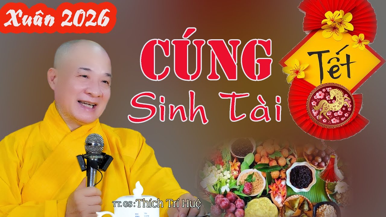 Nghi Thức Cúng Những Ngày Tết May Mắn An Bình Sanh Phước - Rất hay. Thầy Thích Trí Huệ