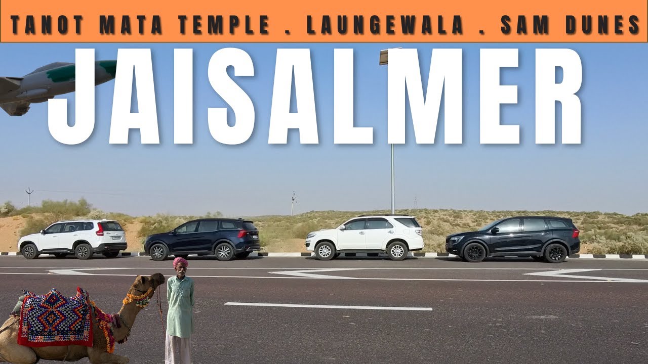 Jaisalmer Like Never Before! 4 Cars Conquer the Desert Roads | Laungewala and Sam Dunes