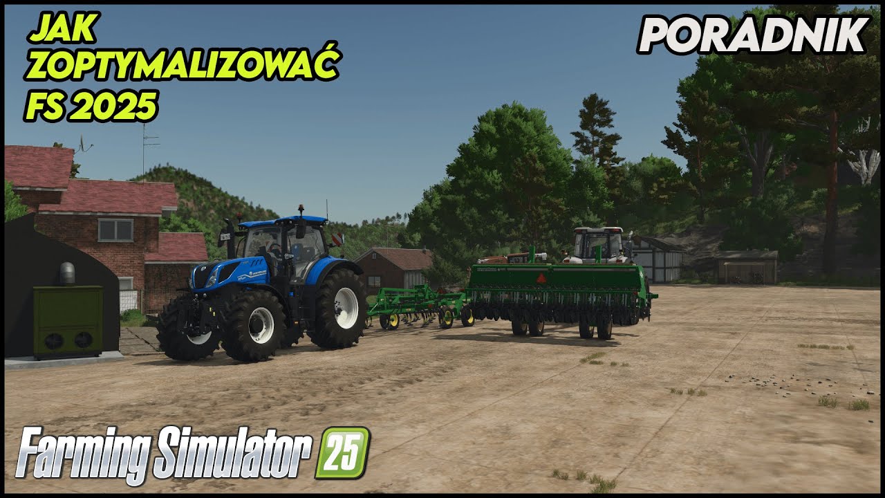 Jak zwiększyć FPS w Farming Simulator 2025?😎 | PORADNIK