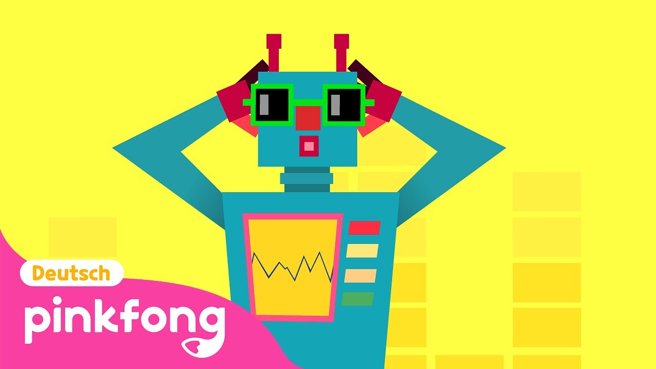Quadratroboter | Pinkfong Formen Lieder | Baby Shark Deutsch | Pinkfong, Baby Hai! Kinderlieder