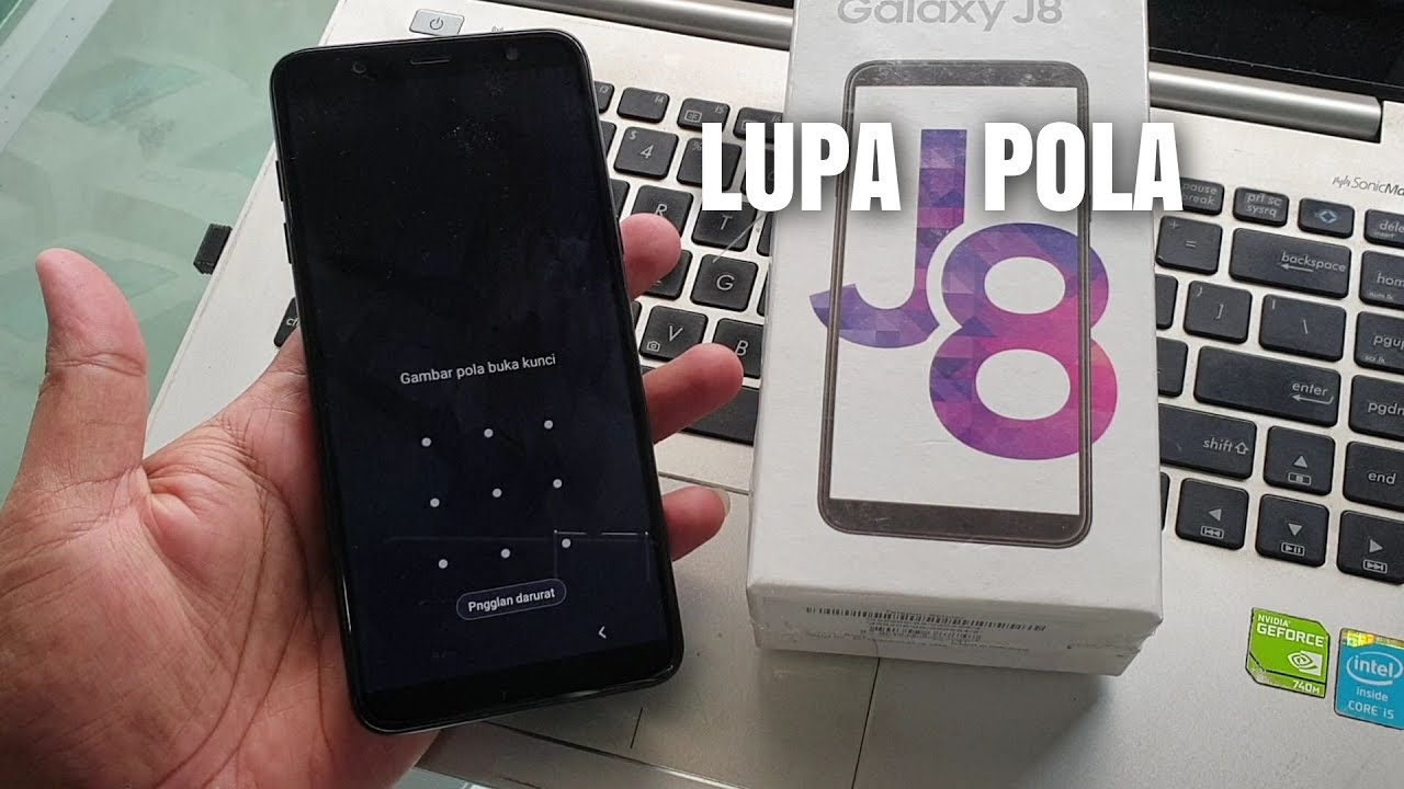 Hapus Pola Samsung Galaxy J8 Lupa Kunci Layar Tanpa PC