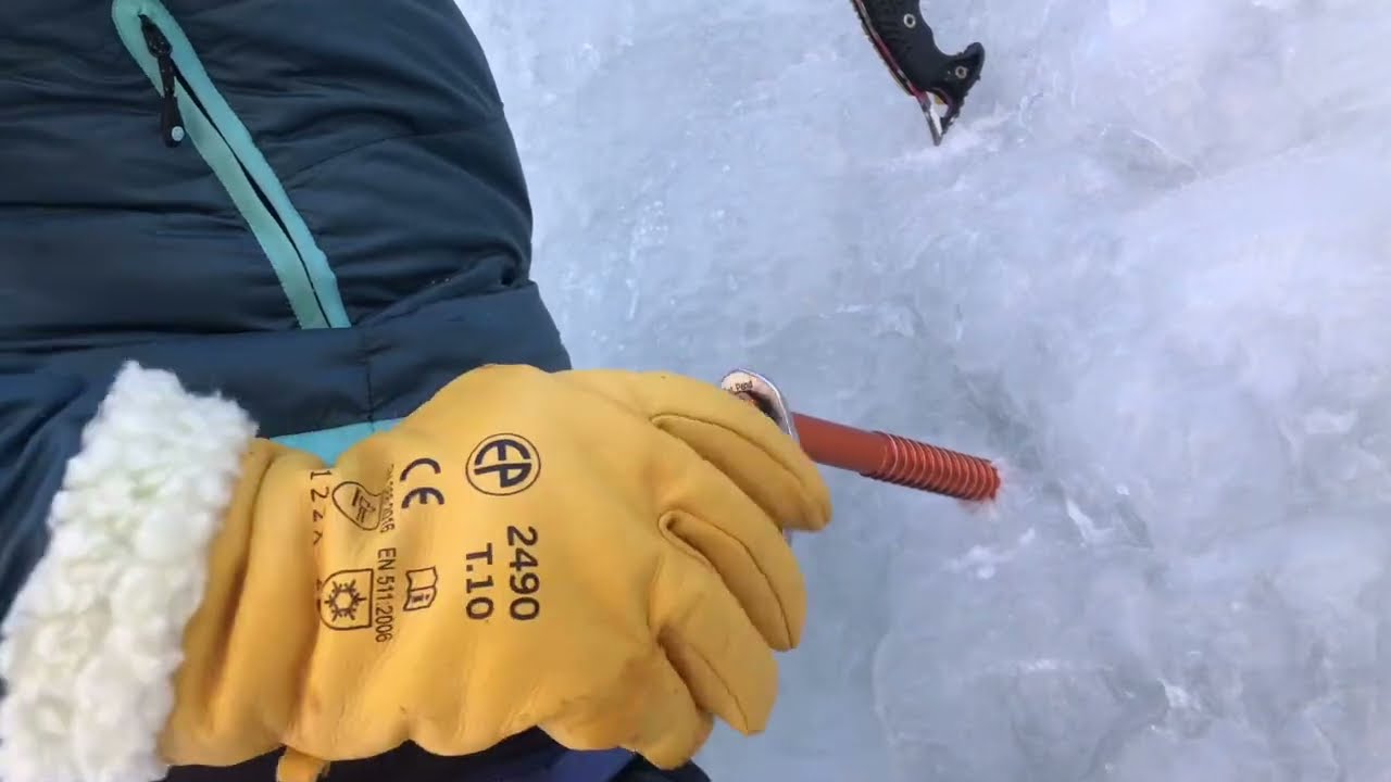 Ice Climbing Ecrins, 14 janvier 2022