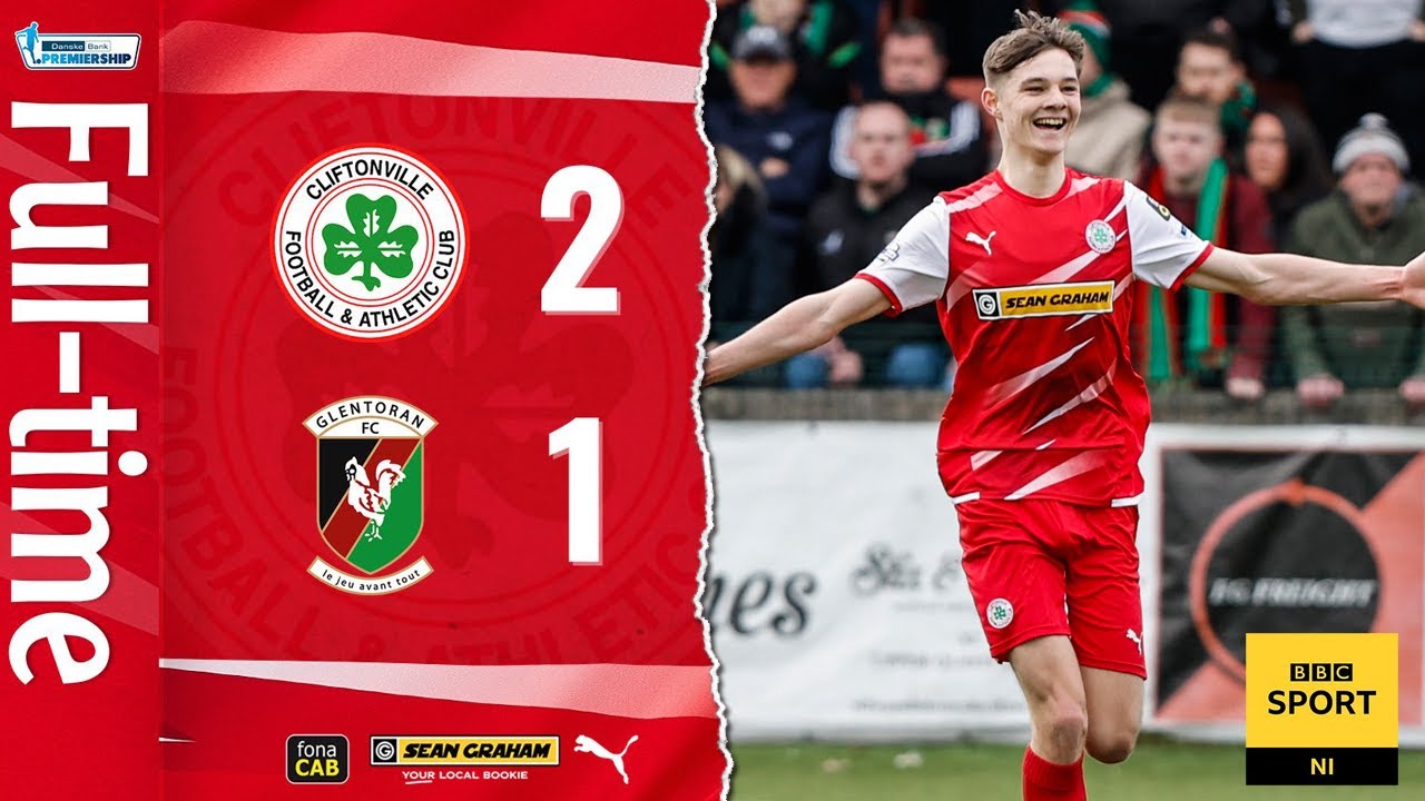 HIGHLIGHTS | Cliftonville 2-1 Glentoran