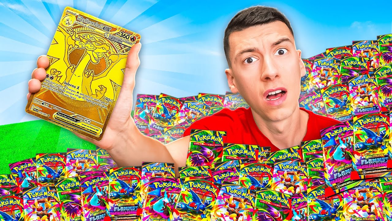 J'AI ACHETÉ TOUS LES BOOSTERS DRACAUFEU DES MAGASINS !! POKEMON FLAMMES FANTASMAGORIQUES