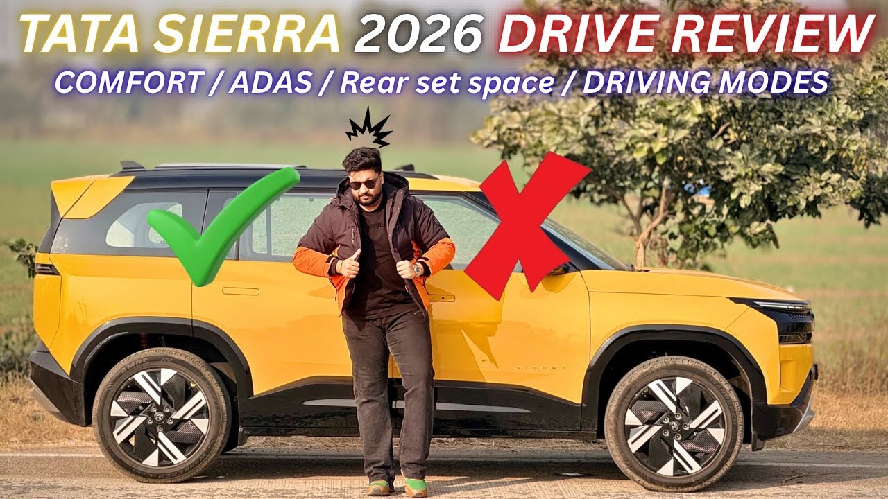 TATA SIERRA Honest Drive Review | Worth the Hype? Gearbox, ADAS, Comfort Explained