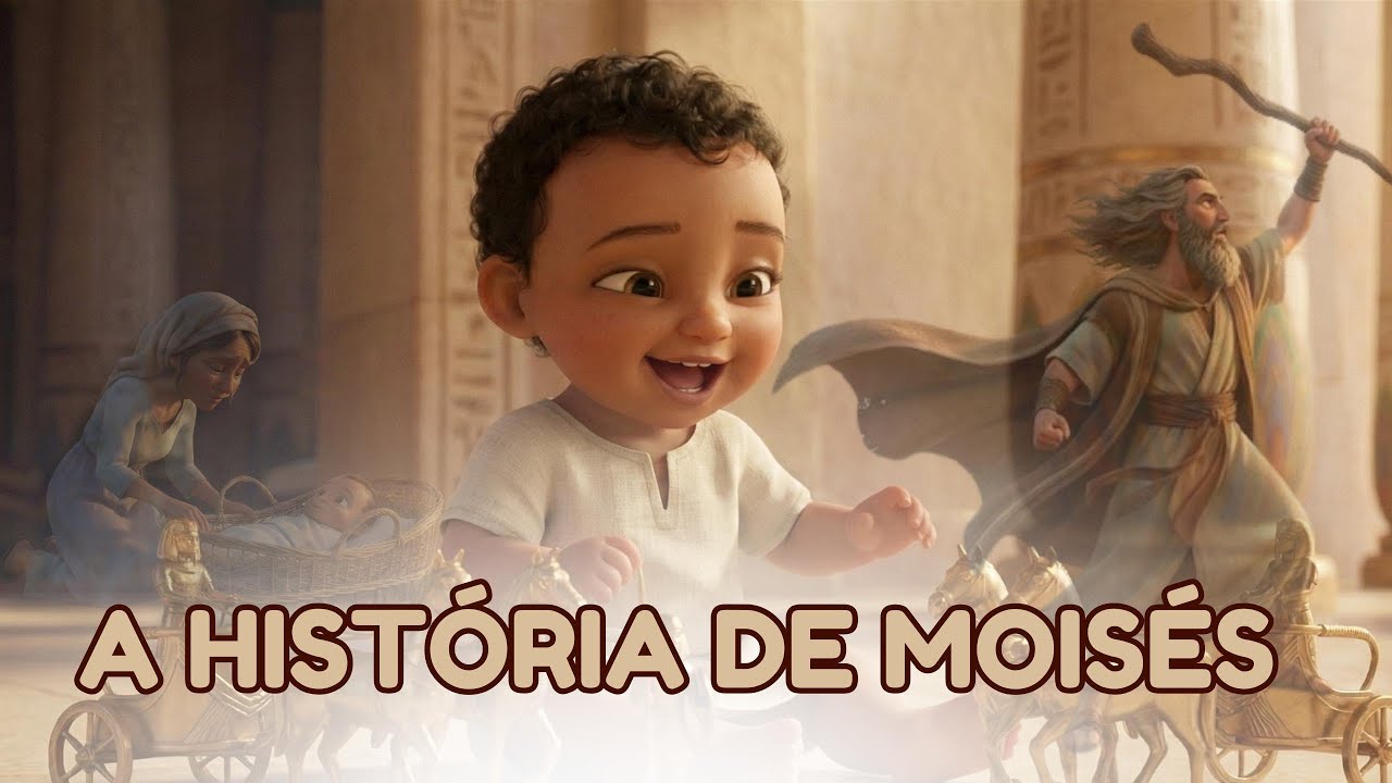 A História de Moisés | Música Infantil Cristã sobre Fé e Libertação