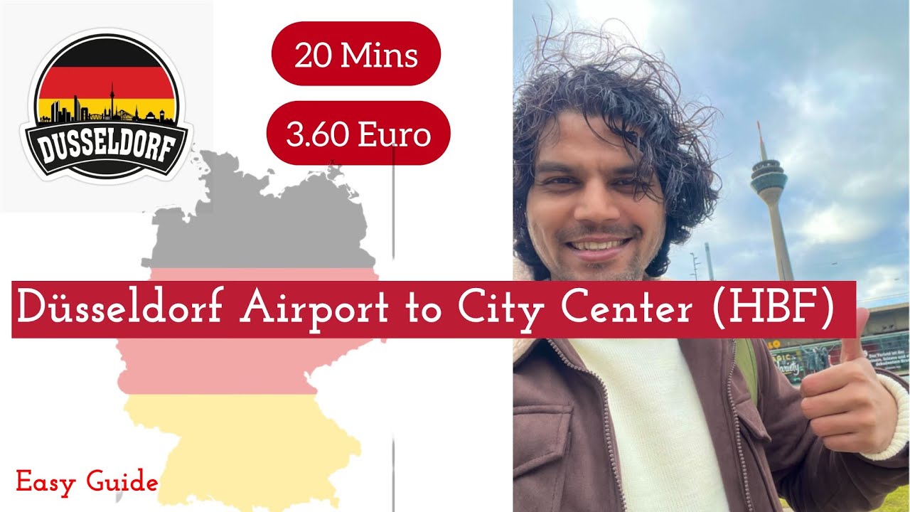 Dusseldorf Airport to Dusseldorf City Center | 🇩🇪
