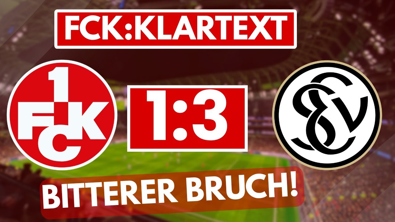 FCK-SV ELVERSBERG 1:3 (1:1) - Verspielte RIESEN-Chance! Warum der FCK  seine Ordnung verlor