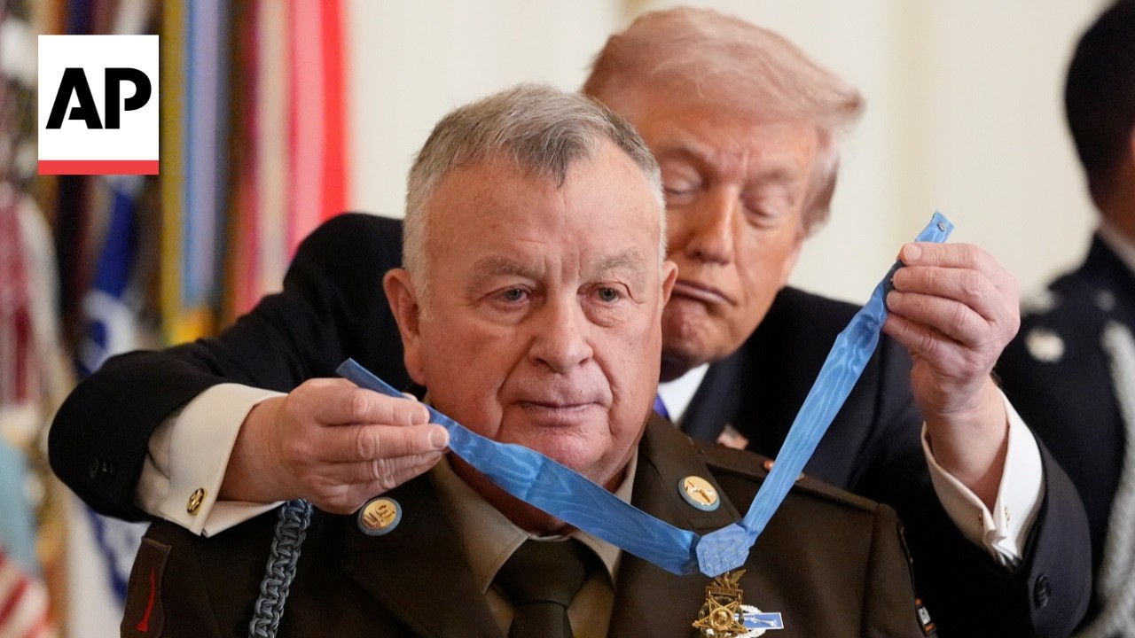 Trump awards Medal of Honor to three US Army service members