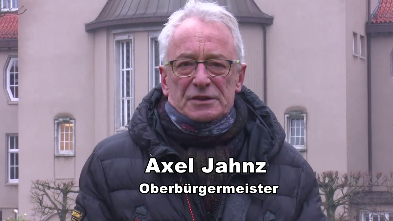 Neujahrsgru&szlig; von Oberb&uuml;rgermeister Axel Jahnz, Delmenhorst