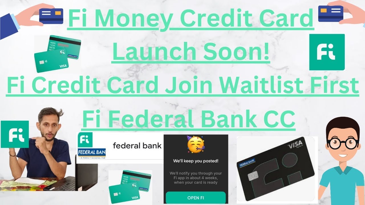 🤑🔥Fi Money Credit Card Launch 🤷l Join Waitlist First For Fi Federal Bank Credit Card 🔥🤑.