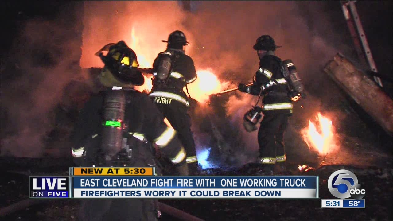 East Cleveland Fire Department releys on mutual aid for help