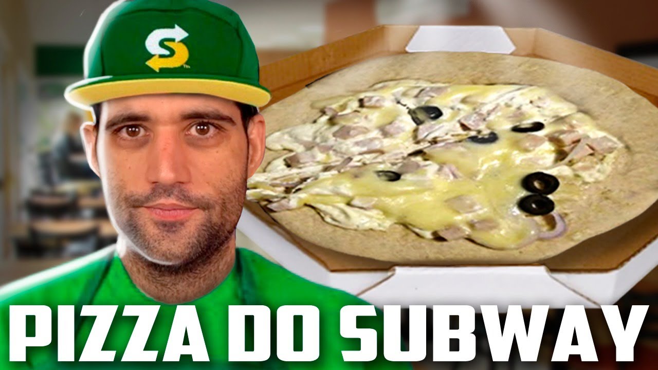A pizza do SUBWAY