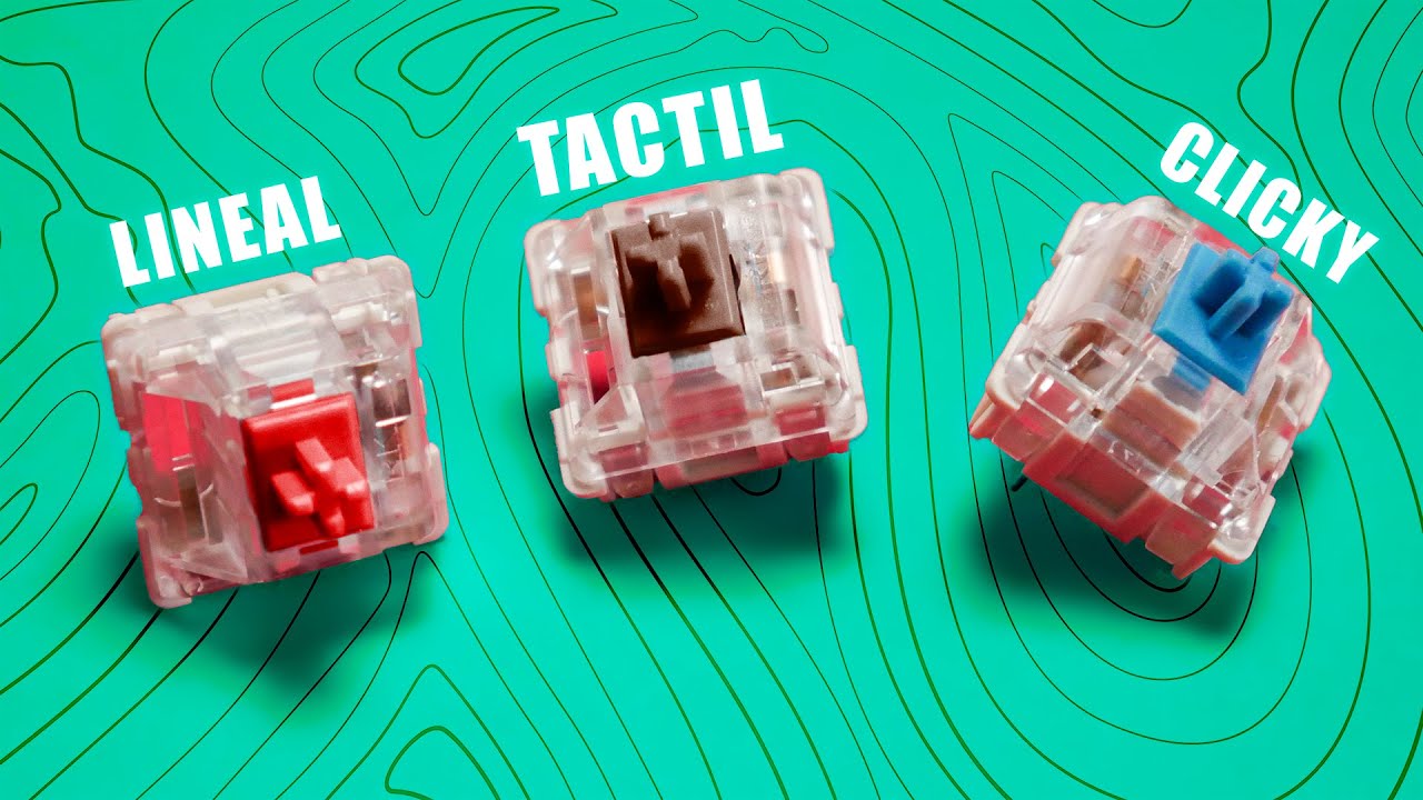 ¿Cuales son LOS MEJORES SWITCHES PARA TECLADOS MECANICOS GAMER?