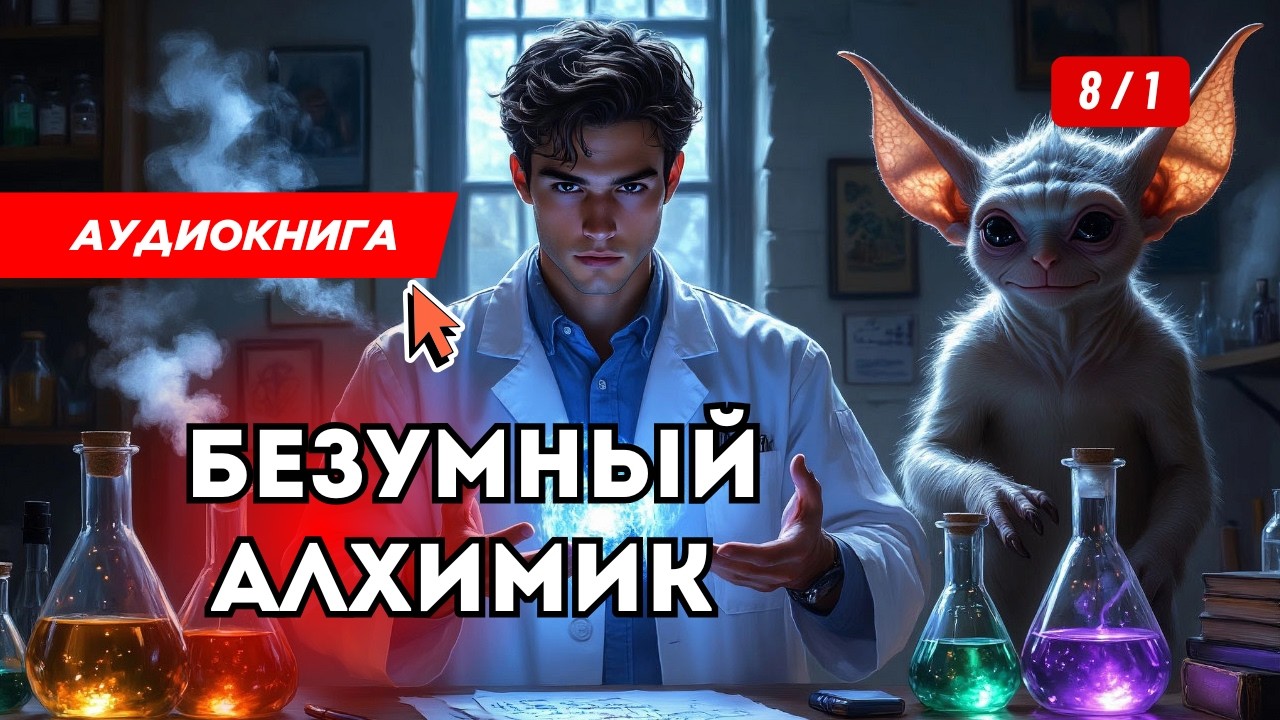 АУДИОКНИГА | АЛХИМИК Попаданец с рецептами вечной жизни (Книга 8 Часть 1)