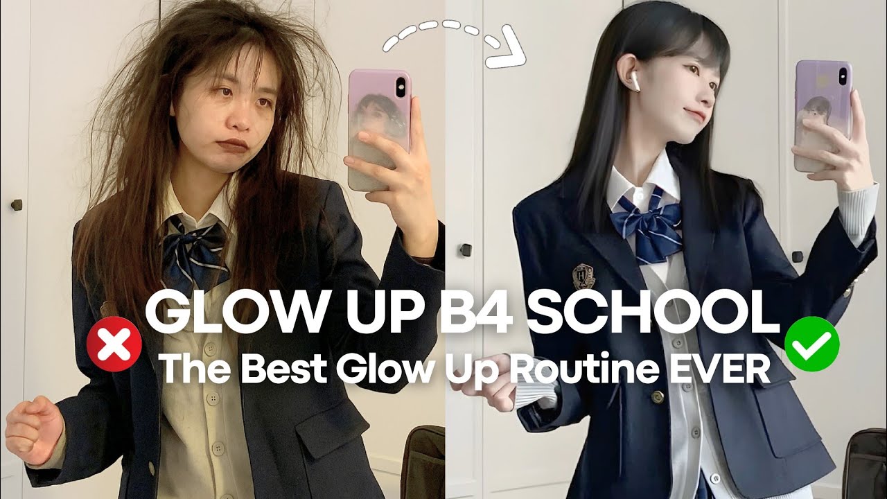 How to Glow Up Before School || Tricks That Actually Works || Full Guide Routine