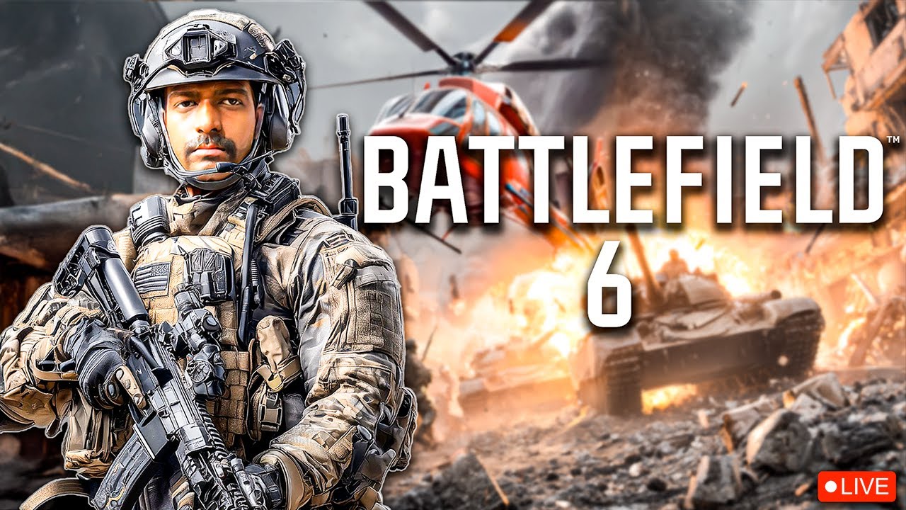 THE BATTLEFIELD 6 OPEN BETA WITH THE BOYS! [Live] #battlefield6