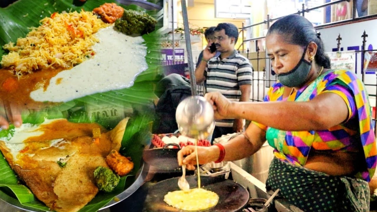 சாவித்திரி அக்கா கடைல SPOT REVIEW | ரோட்டோர கடைக்குன்னு ஒரு தனி ருசி இருக்குய்யா !!!