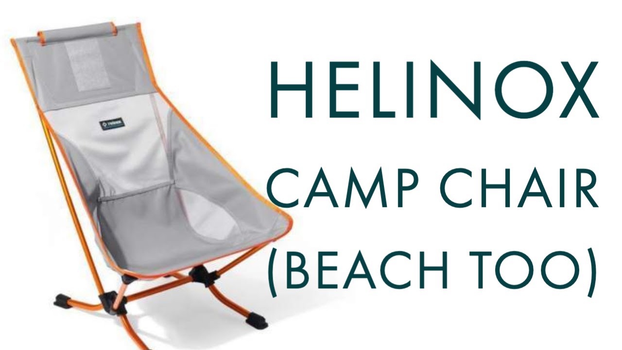 Helinox Beach Chair Camp Chair Too