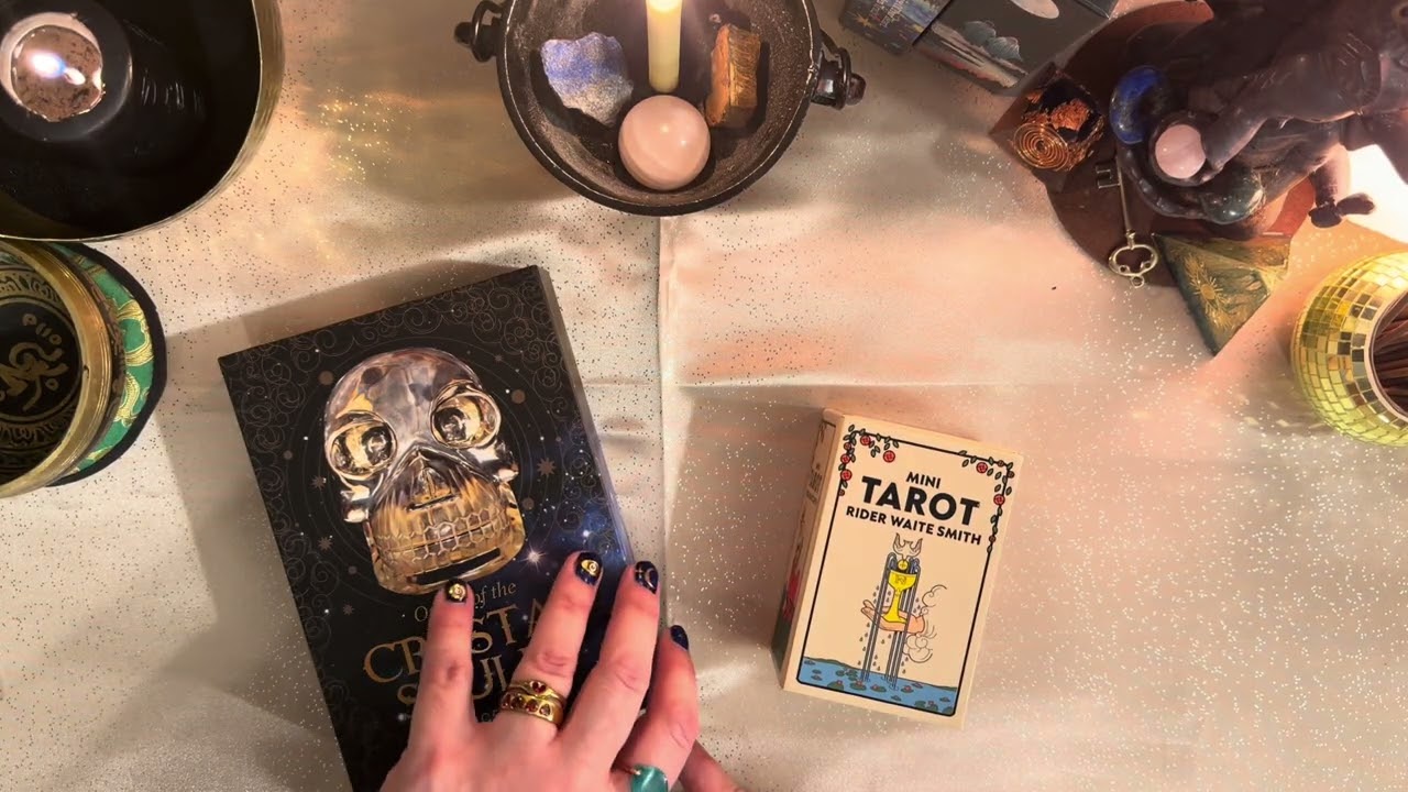 Spirit reveals the dialectical truth using crystal skull imagery. 