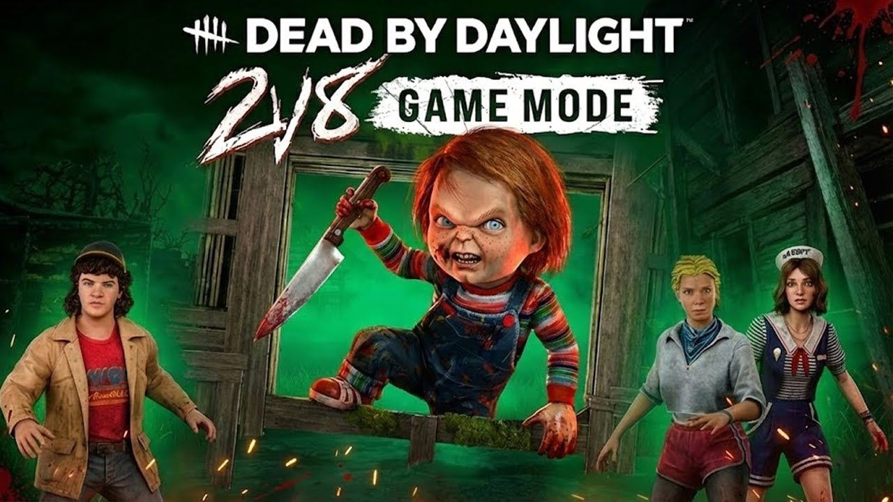 Новый маньяк Чаки в режиме 2v8 😱 Против «Очень странных дел»  Dead by Daylight 9.4.0