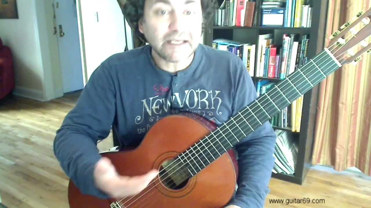 Fernando Sor - Study opus 6 no.8 (Segovia ed.#1) Classical Guitar Lesson