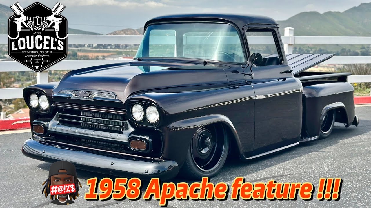 ADWC feature - custom 1958 Apache truck by Loucel’s body and paint center