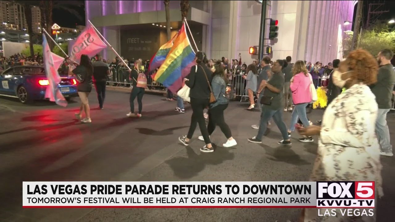 Las Vegas Pride Parade returns to downtown