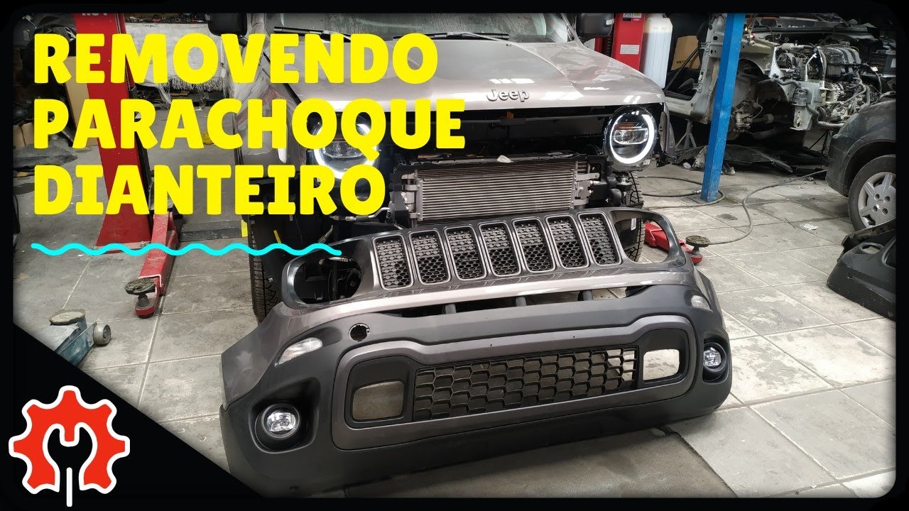 Como Remover o parachoque e moldura dianteiro Jeep Renegade dicas e ferramentas 🏠🚙🔧