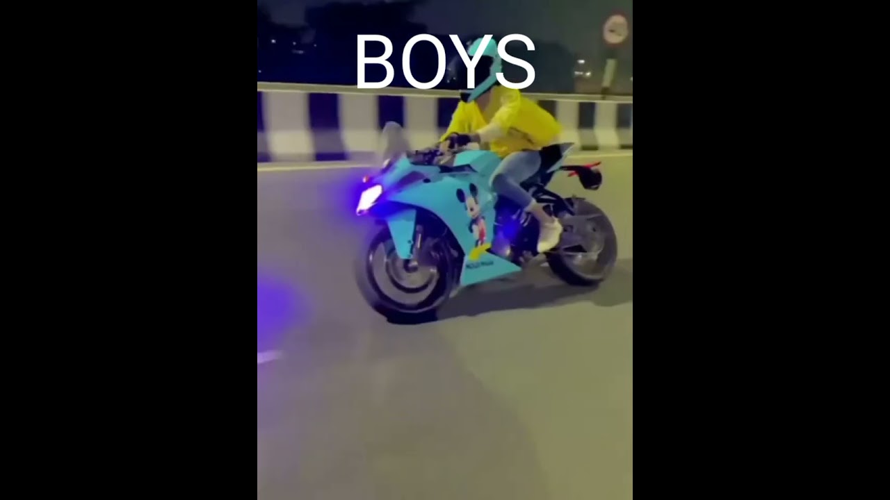 GIRLS VS BOYS RIDE