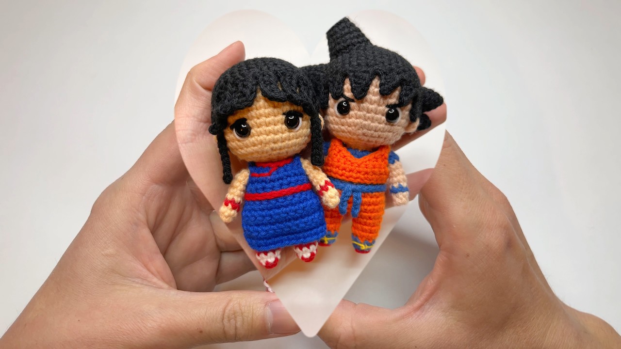 Milk Chibi Amigurumi - DBZ (Free Crochet Pattern)