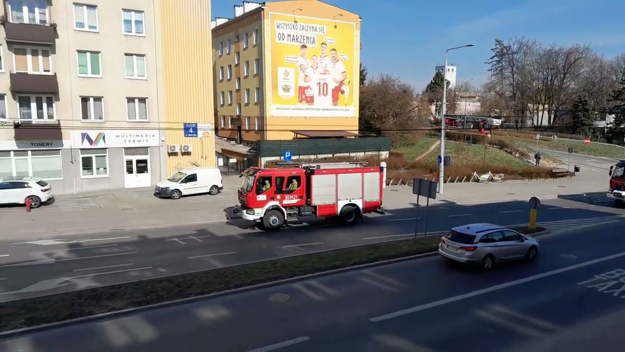 [TRĄBY, GROVER, RUMBLER, MARTIN HORN] ALARMOWO: 301[L]21,22,26,51 [Pluton Gaśniczy] z JRG 1 Lublin