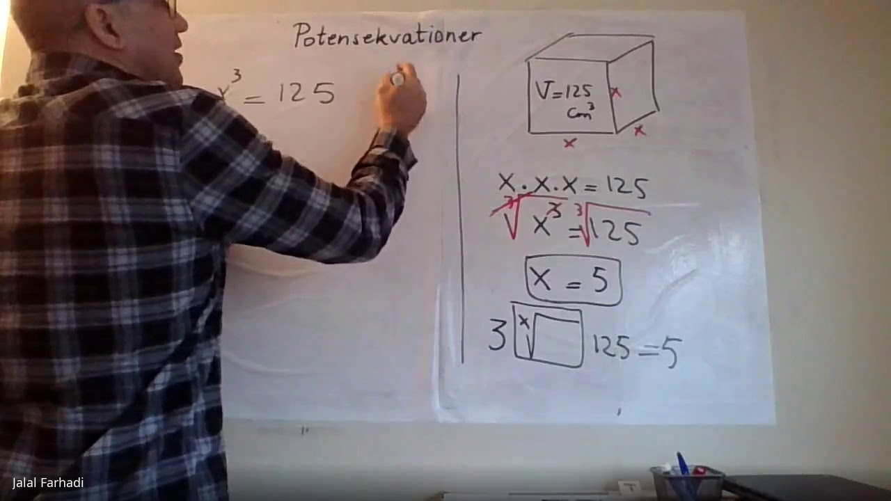 Matte 1b Potensekvationer