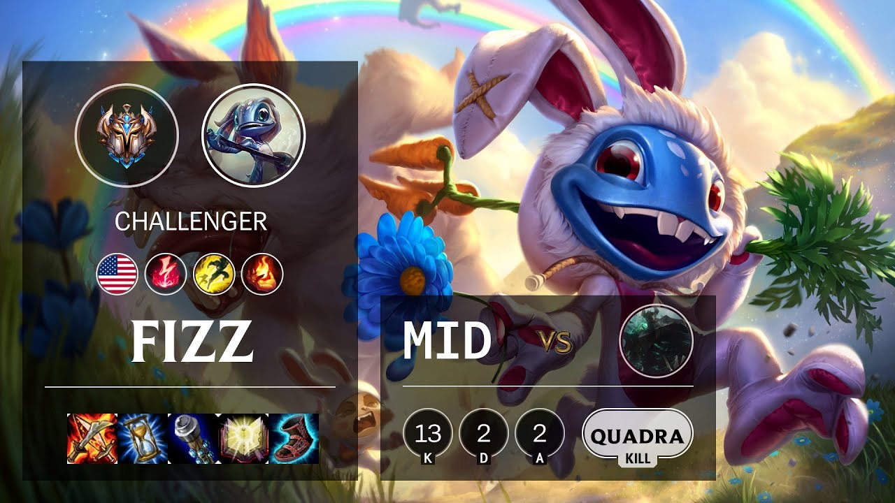 Fizz Mid vs Mordekaiser - NA Challenger Patch 10.13