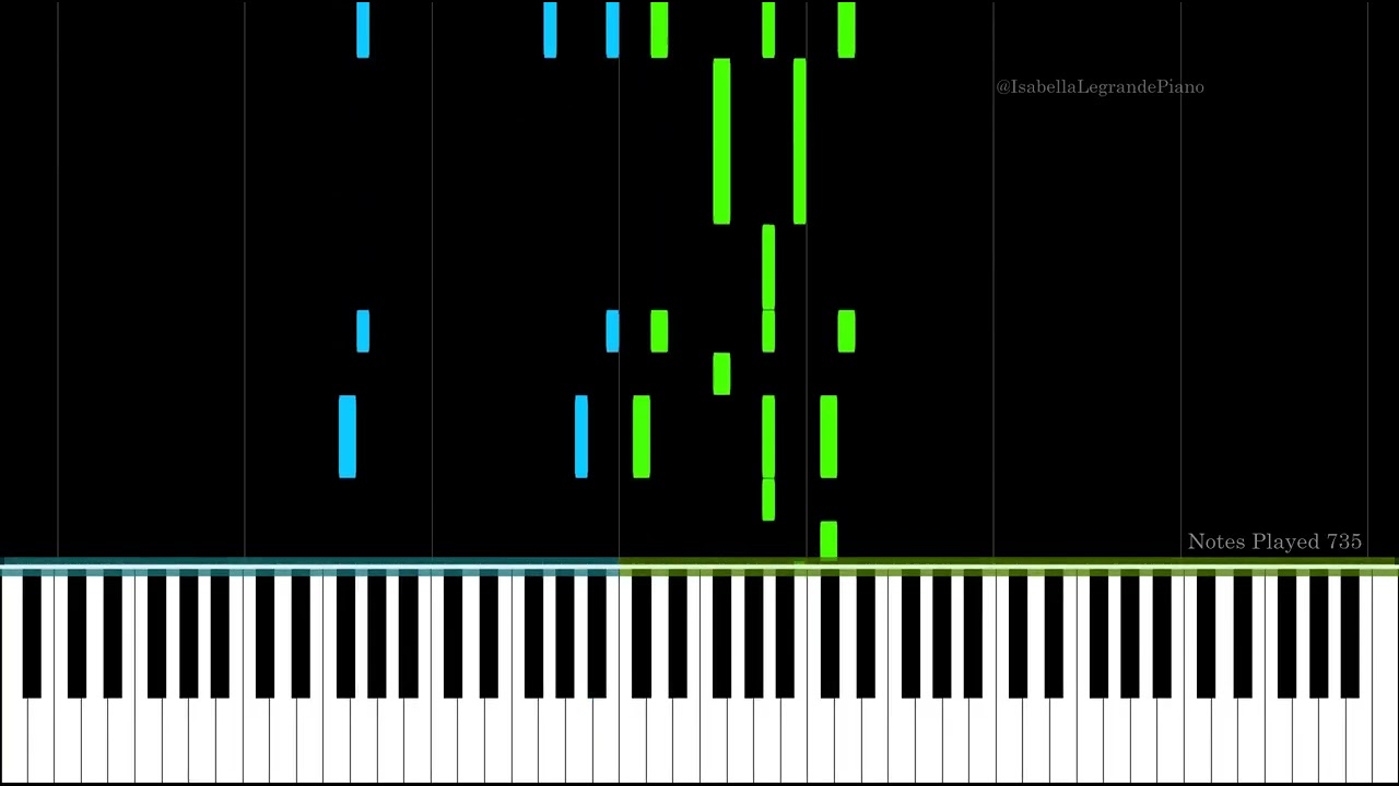 Bed Chem by Sabrina Carpenter - Piano Cover and Tutorial by Isabella Legrande