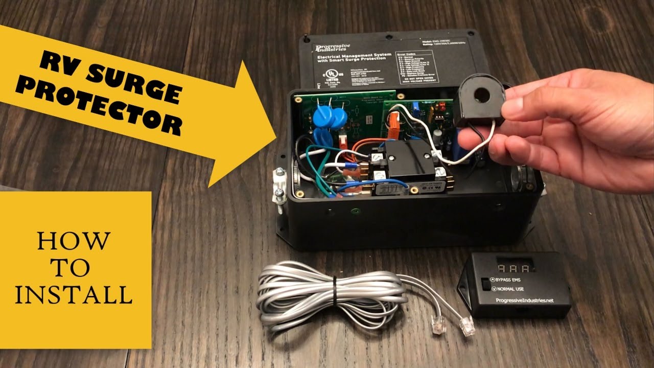 RV Surge Protector | Progressive Industries | Hardwired | EMS | 30amp