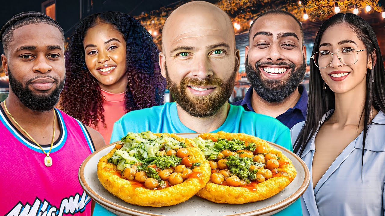 Eating Doubles in Suriname!! Biggest Surinamese Creator Dinner!!